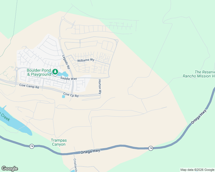 map of restaurants, bars, coffee shops, grocery stores, and more near 1251 Grassland Road in Mission Viejo