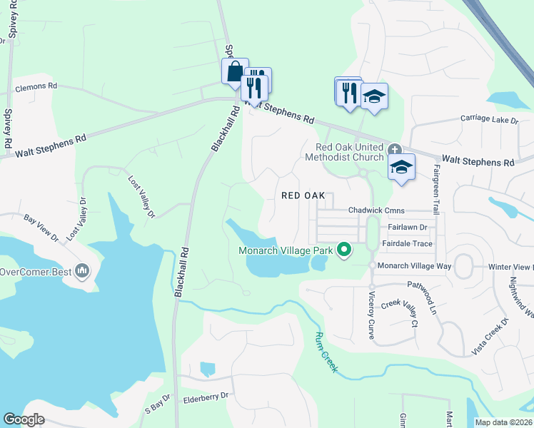 map of restaurants, bars, coffee shops, grocery stores, and more near 645 Edgecombe in Stockbridge