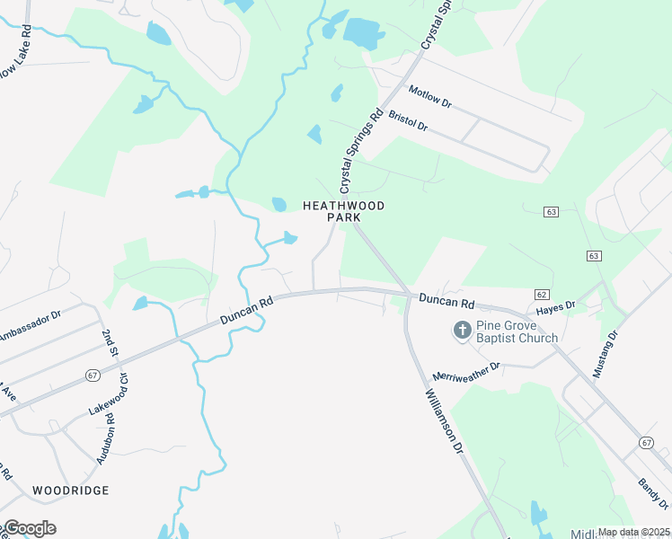 map of restaurants, bars, coffee shops, grocery stores, and more near 398 Duncan Road in Graniteville