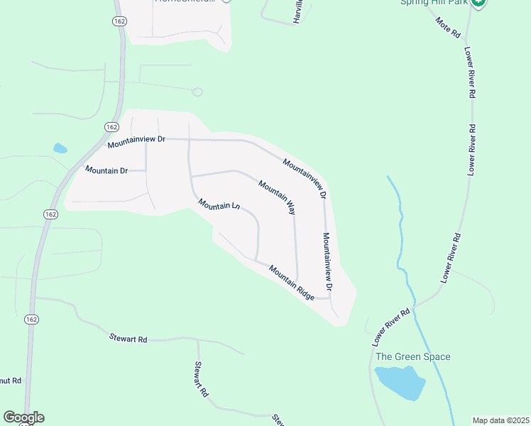 map of restaurants, bars, coffee shops, grocery stores, and more near 240 Mountain Lane in Covington
