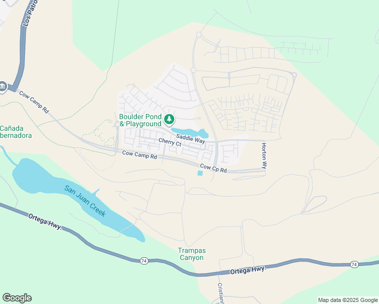 map of restaurants, bars, coffee shops, grocery stores, and more near 112 Juniper Drive in Ladera Ranch