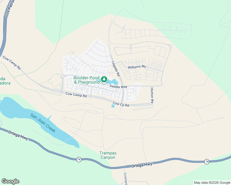 map of restaurants, bars, coffee shops, grocery stores, and more near 25 Gander Court in Ladera Ranch