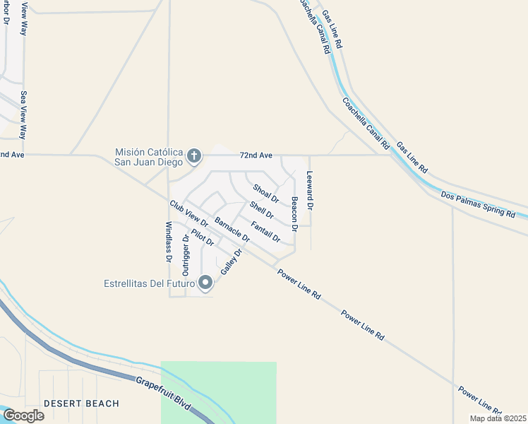 map of restaurants, bars, coffee shops, grocery stores, and more near Shell Drive in North Shore