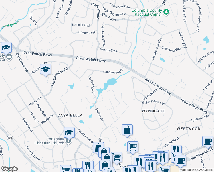 map of restaurants, bars, coffee shops, grocery stores, and more near 409 Purbeck Lane in Martinez
