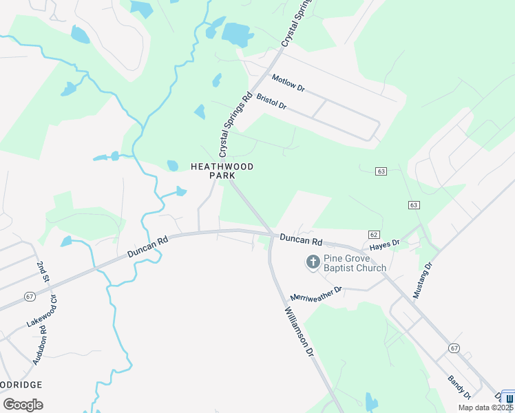 map of restaurants, bars, coffee shops, grocery stores, and more near 398 Duncan Road in Graniteville