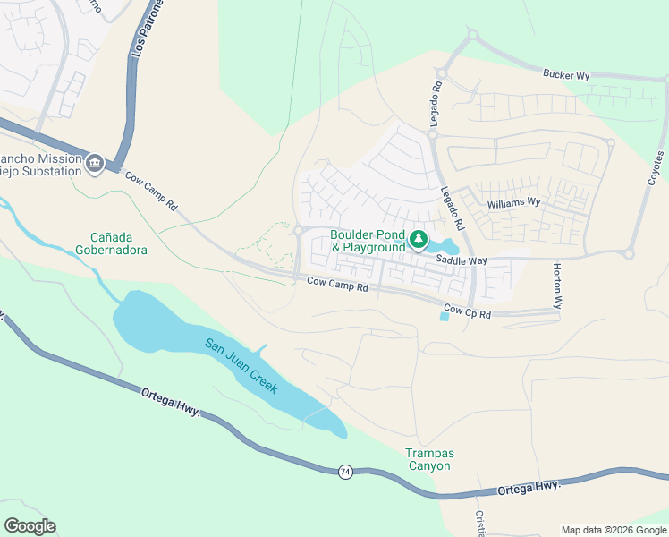 map of restaurants, bars, coffee shops, grocery stores, and more near 31121 Ortega Highway in San Juan Capistrano