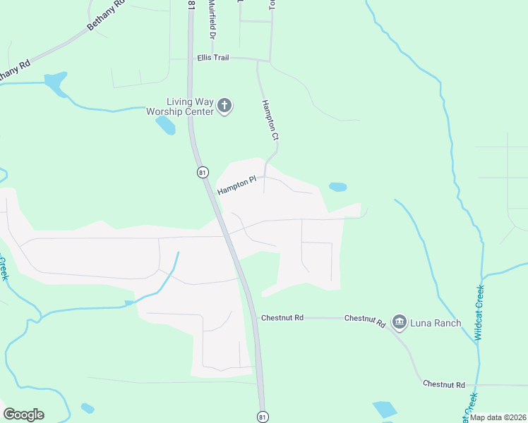 map of restaurants, bars, coffee shops, grocery stores, and more near 415 Hampton Court in Covington