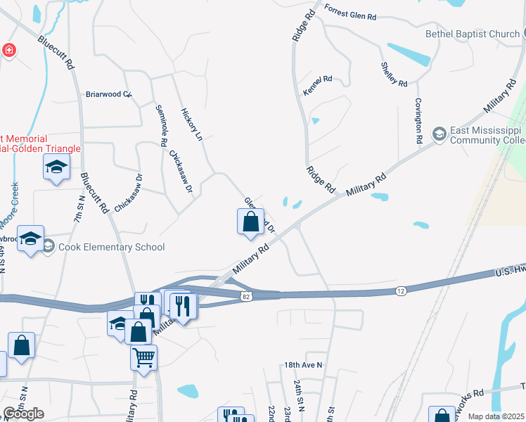 map of restaurants, bars, coffee shops, grocery stores, and more near 11 Par Avenue in Columbus