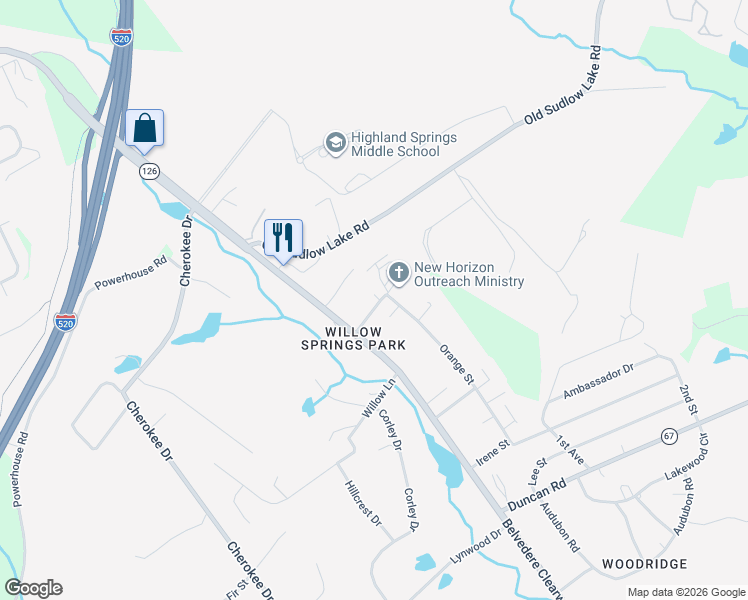 map of restaurants, bars, coffee shops, grocery stores, and more near 848 Belvedere-Clearwater Road in North Augusta
