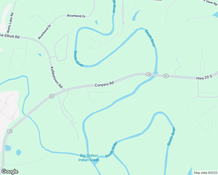 map of restaurants, bars, coffee shops, grocery stores, and more near 2021 Leola Lane in McDonough