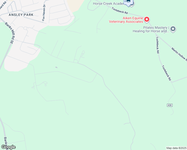 map of restaurants, bars, coffee shops, grocery stores, and more near 939 Starbuck Drive in Aiken
