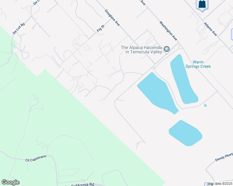 map of restaurants, bars, coffee shops, grocery stores, and more near 42646 Meadowlark Ridge in Murrieta