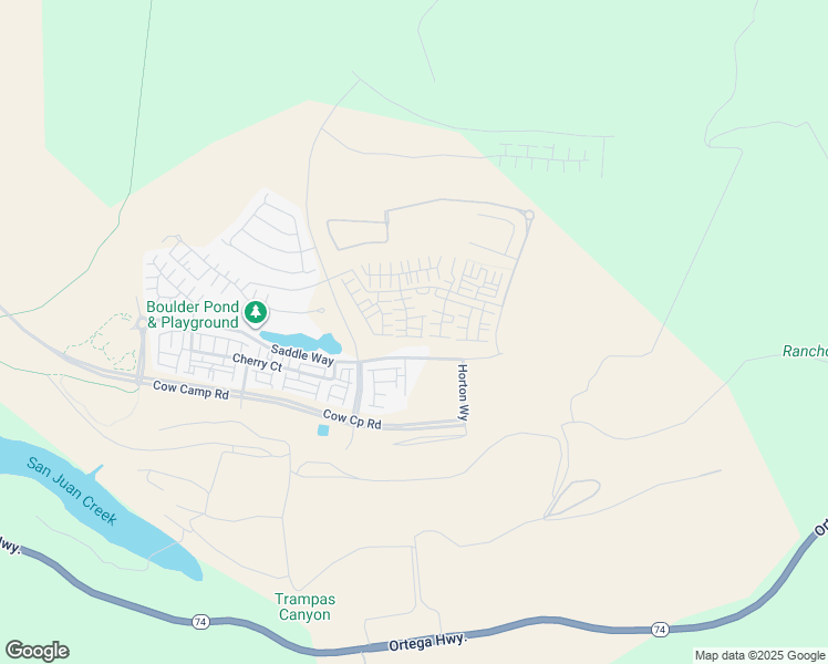 map of restaurants, bars, coffee shops, grocery stores, and more near 231 Heartland Way in Mission Viejo
