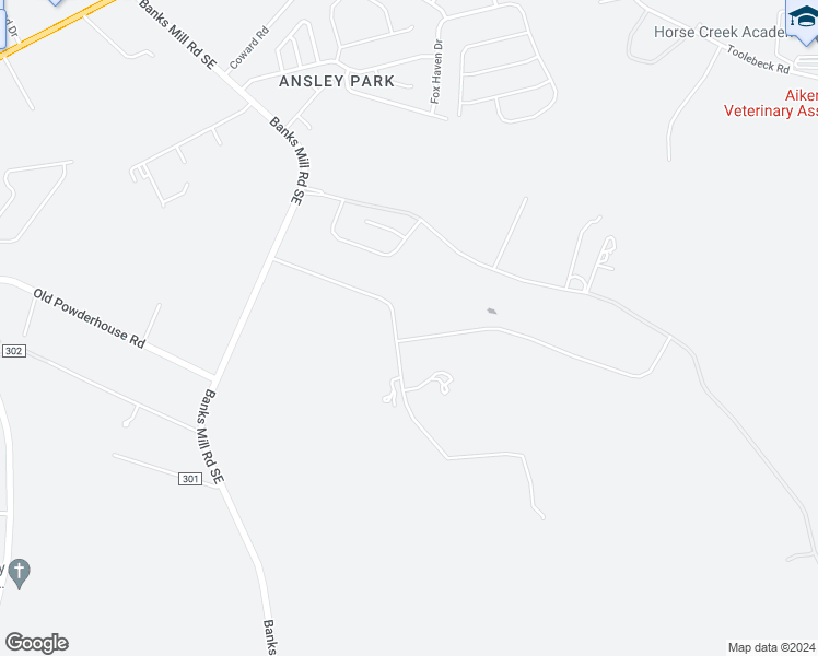 map of restaurants, bars, coffee shops, grocery stores, and more near 281 Hopeland Farm Drive in Aiken