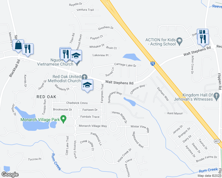 map of restaurants, bars, coffee shops, grocery stores, and more near 268 Sunderland Way in Stockbridge