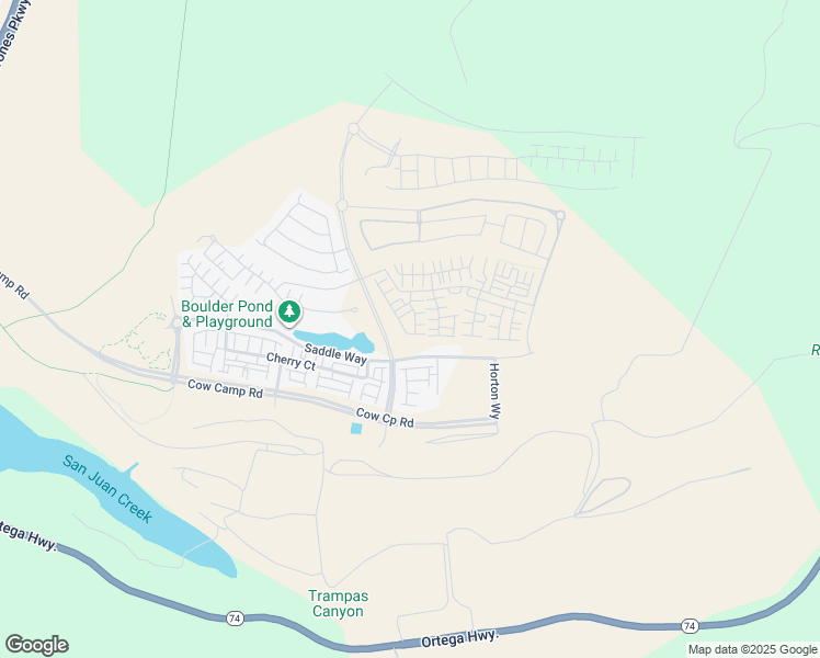 map of restaurants, bars, coffee shops, grocery stores, and more near 1251 Grassland Road in Mission Viejo