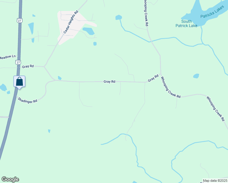 map of restaurants, bars, coffee shops, grocery stores, and more near 415 Gray Road in Carrollton