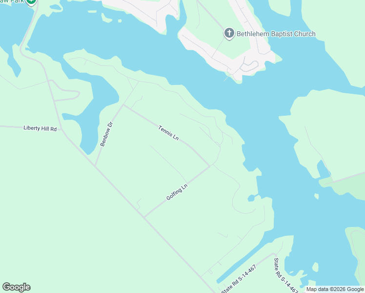 map of restaurants, bars, coffee shops, grocery stores, and more near 1368 Tennis Lane in Summerton