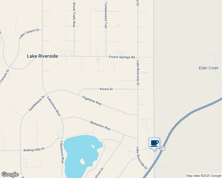 map of restaurants, bars, coffee shops, grocery stores, and more near 49412 Kiowa Drive in Aguanga