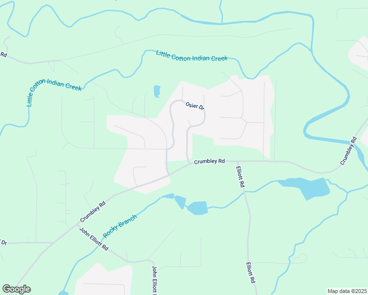 map of restaurants, bars, coffee shops, grocery stores, and more near 113 Osier Drive in McDonough