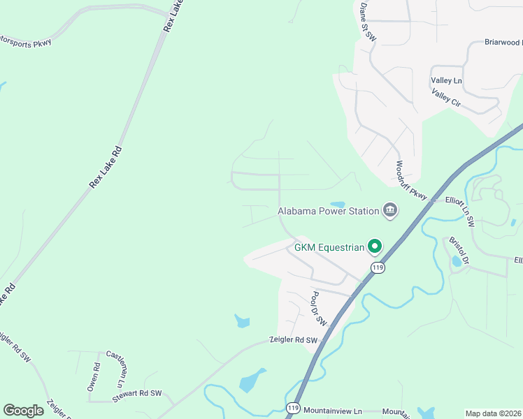 map of restaurants, bars, coffee shops, grocery stores, and more near 7001 Southern Trace Loop in Leeds