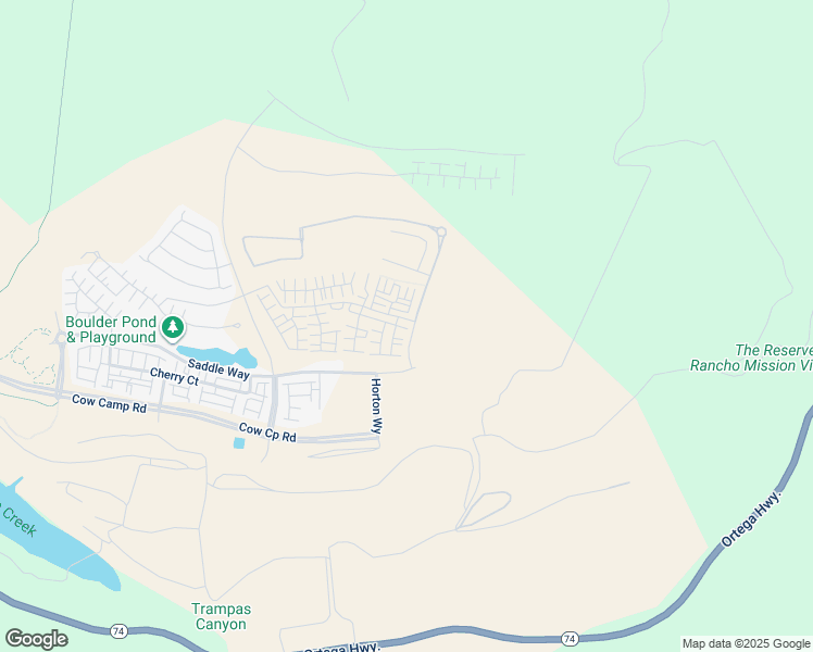 map of restaurants, bars, coffee shops, grocery stores, and more near 111 Moonflower Road in Mission Viejo