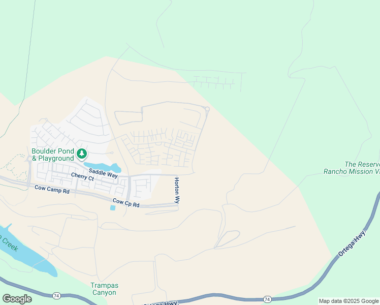 map of restaurants, bars, coffee shops, grocery stores, and more near 111 Moonflower Road in Mission Viejo