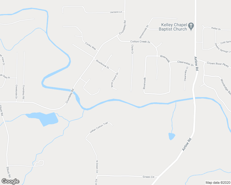 map of restaurants, bars, coffee shops, grocery stores, and more near 403 River Forest Drive in McDonough