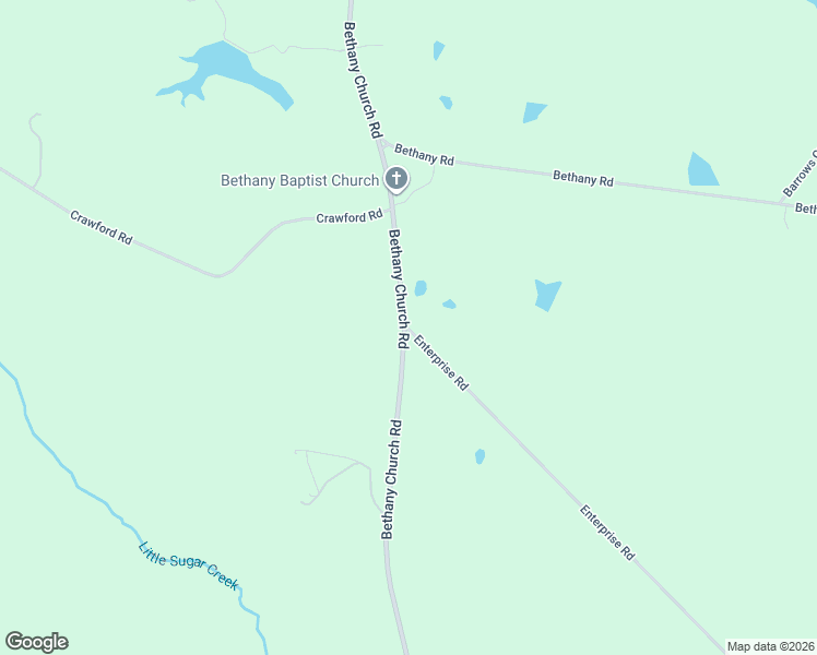 map of restaurants, bars, coffee shops, grocery stores, and more near 1191-1399 Bethany Church Rd in Madison