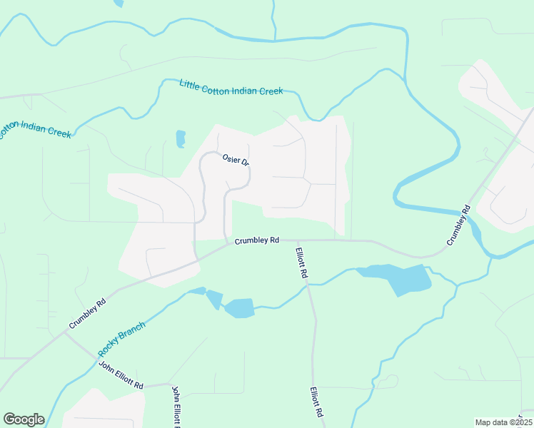 map of restaurants, bars, coffee shops, grocery stores, and more near 325 Creek Side Court in McDonough