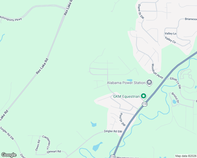map of restaurants, bars, coffee shops, grocery stores, and more near 6439 Southern Trace Drive in Leeds