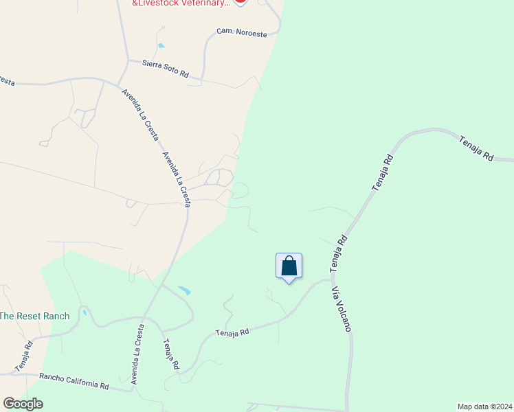 map of restaurants, bars, coffee shops, grocery stores, and more near 20625 Sierra Elena in Murrieta