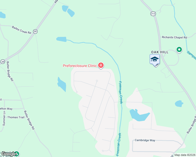 map of restaurants, bars, coffee shops, grocery stores, and more near 40 Stephens Court in Covington