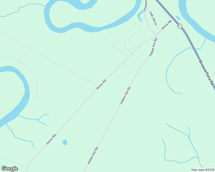 map of restaurants, bars, coffee shops, grocery stores, and more near Amos Road in Georgetown