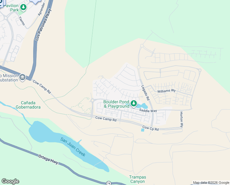 map of restaurants, bars, coffee shops, grocery stores, and more near 31121 Ortega Highway in San Juan Capistrano