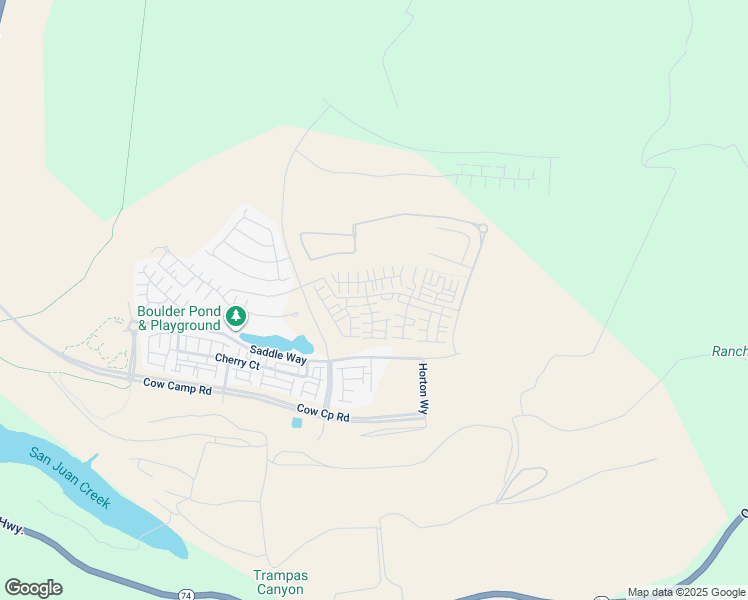 map of restaurants, bars, coffee shops, grocery stores, and more near 31706 Williams Way in Ladera Ranch