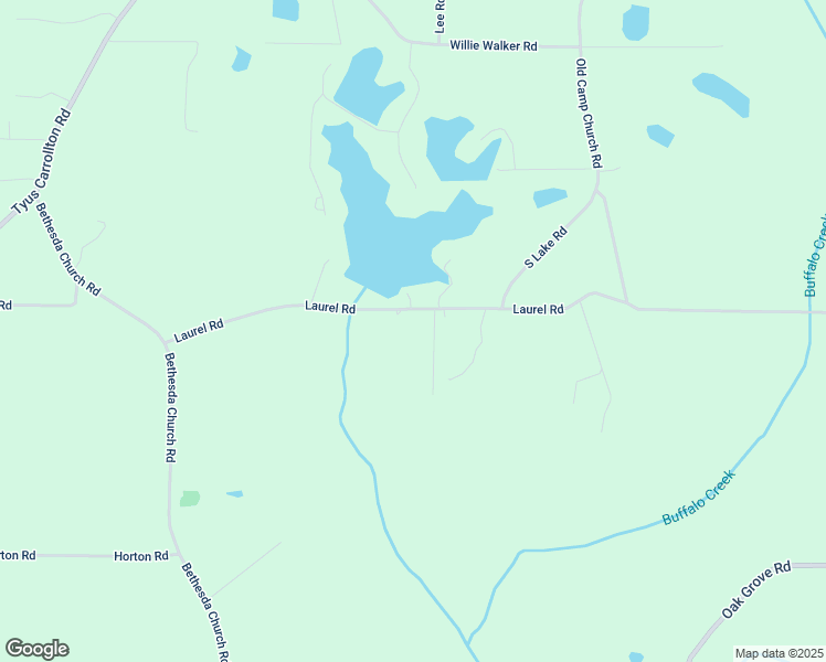 map of restaurants, bars, coffee shops, grocery stores, and more near 297 Laurel Road in Carrollton
