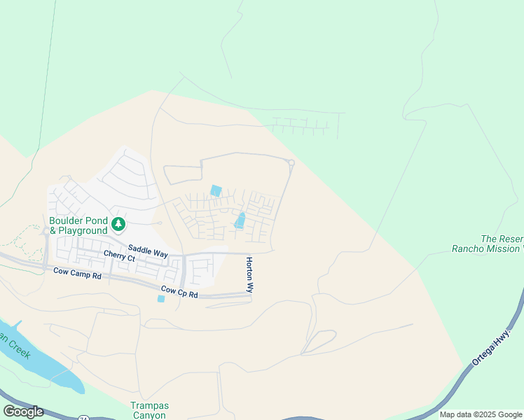 map of restaurants, bars, coffee shops, grocery stores, and more near in Rancho Mission Viejo