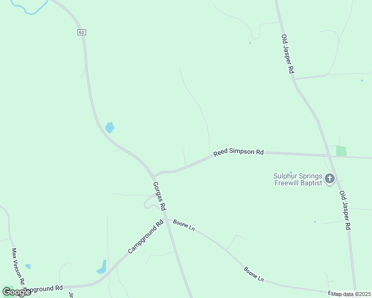 map of restaurants, bars, coffee shops, grocery stores, and more near 12443 Reed Simpson Road in Northport