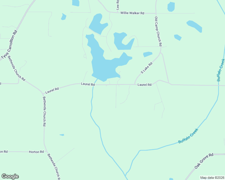 map of restaurants, bars, coffee shops, grocery stores, and more near 297 Laurel Road in Carrollton