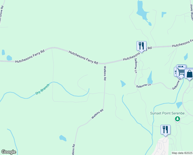 map of restaurants, bars, coffee shops, grocery stores, and more near in Chattahoochee Hills