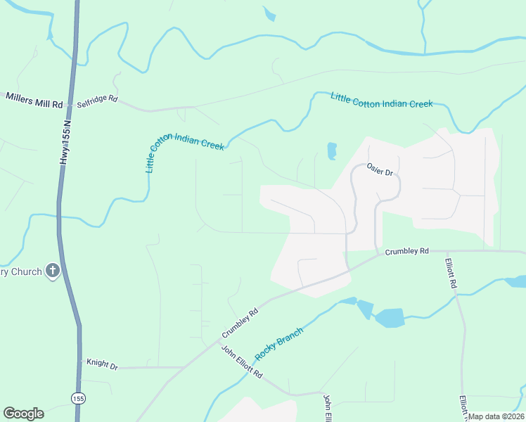 map of restaurants, bars, coffee shops, grocery stores, and more near 716 Trickle Lane in McDonough