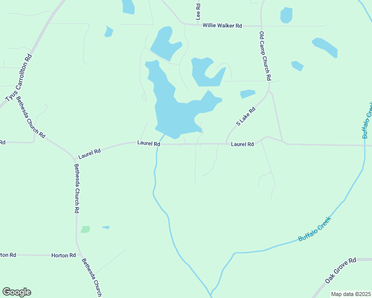 map of restaurants, bars, coffee shops, grocery stores, and more near 297 Laurel Road in Carrollton