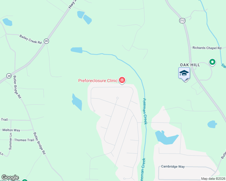 map of restaurants, bars, coffee shops, grocery stores, and more near 40 Stephens Court in Covington