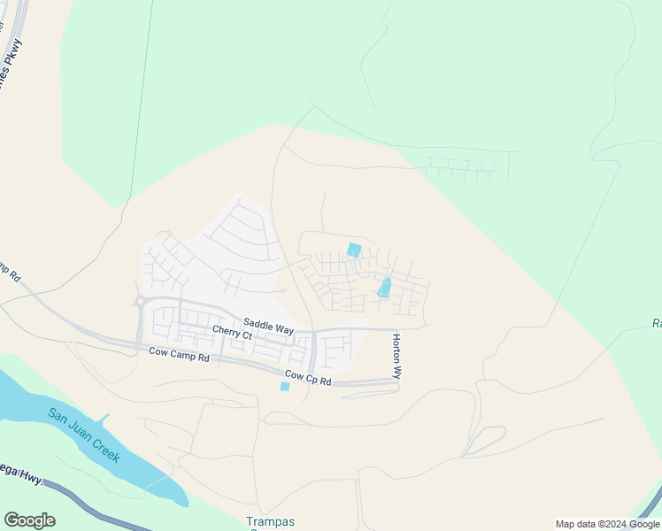 map of restaurants, bars, coffee shops, grocery stores, and more near 602 Jasper Street in Mission Viejo