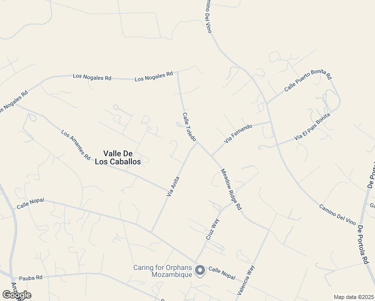 map of restaurants, bars, coffee shops, grocery stores, and more near 35572-41398 Meadow Ridge Road in Temecula