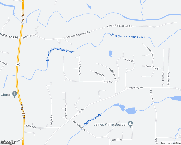 map of restaurants, bars, coffee shops, grocery stores, and more near 823 Rapid Court in McDonough