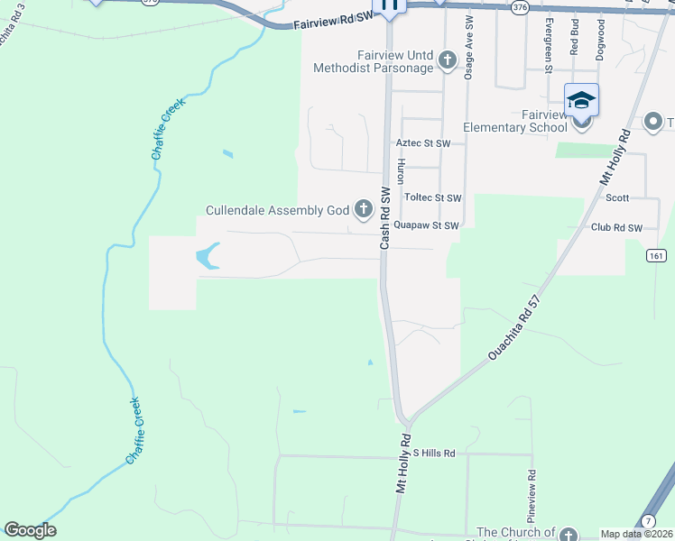 map of restaurants, bars, coffee shops, grocery stores, and more near 1355 Hollow Hills Drive in Camden
