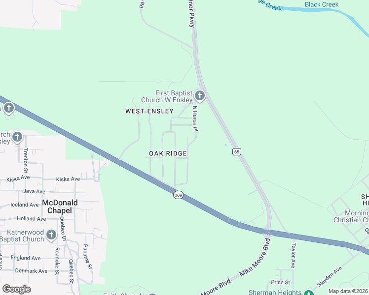 map of restaurants, bars, coffee shops, grocery stores, and more near 1235 North Huron Place in Birmingham