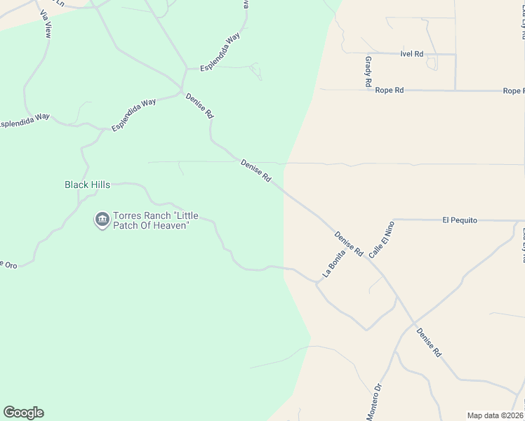 map of restaurants, bars, coffee shops, grocery stores, and more near 40141 Denise Road in Temecula